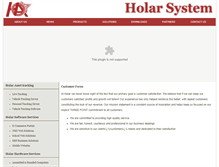 Tablet Screenshot of holarsystem.com